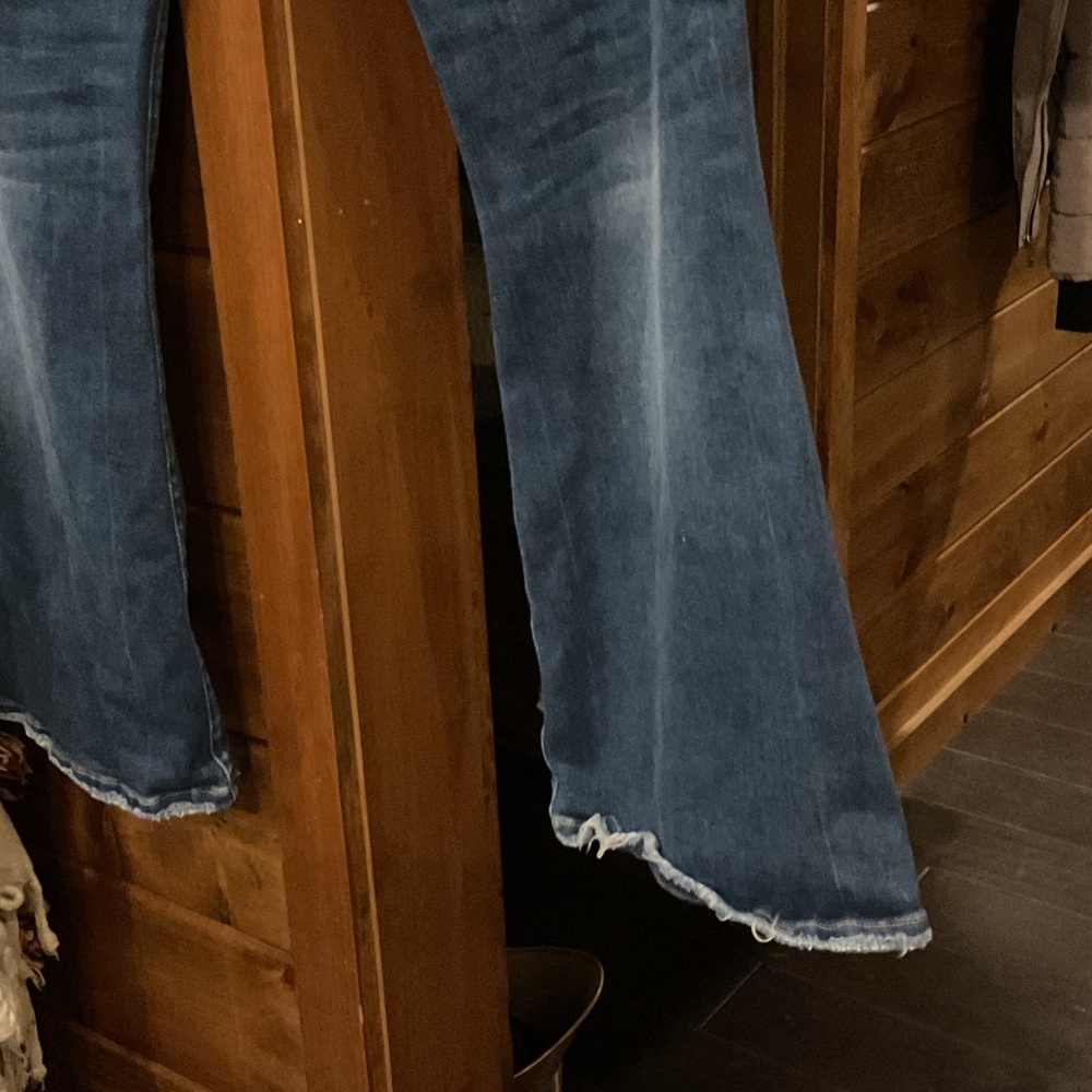 KanCan Dark Blue Flare Jeans - Picture 11 of 16